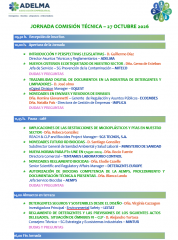Jornada Comisión Técnica ADELMA